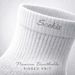 Men's Double Tough Crew & Ankle Moisturing Wicking Socks, Black & White Multi-Packs_desvips.com