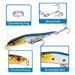 8 Colors Classic Floating Water Lure 10.7cm6g With Ring Beads + Enhanced Three Hooks To Attack Sea Bass Simulation Bait_desvips.com