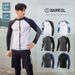 Korean Swimwear Men's Diving Quick-Dry Sleeve Long Pants Sun Protection Jellyfish Surfing Suit Hot Spring Vacation_desvips.com