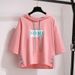 Women's Clothing 2023 Summer New Sun Protection Hooded Short Sleeve T shirt Female Student Clothes Female Loose Tops Women's Clothing Wholesale_desvips.com