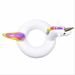 Unicorn Pool Float For Adults - Giant Inflatable Ride-On With Stand-Up Design (Party Decoration Thickened PVC Max 250lbs Includes Air Pump)_desvips.com