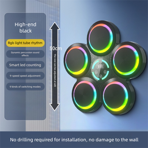 Machine Trainer Music Wall Adult Children Target Boxing Training_desvips.com