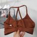 Beautiful Back Sports Underwear Women's Thin Shoulder Hanging Neck Strap Naked Feel Bra Yoga Bra Fitness Training Tank_desvips.com