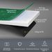Copertura Tappeto Elastico Ø305x1.5 Cm Pieghevole E Portatile, In Plastica PE E Schiuma EPE Verde_desvips.com