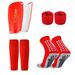 Four Piece Set Of Shin Guards, Football Socks, Socks And Straps Set, Children's Sports Shin Guards, Mid Tube Socks And Protective Gear_desvips.com