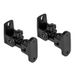 Adjustable Tilt And Angle Speaker Wall Mount Bracket, Monitor Stand, Surround Sound Wall Shelf Bracket, Hi-Fi Hanging Bracket, Dance Studio, Restaurant, Gym, Conference Room, Commercial Speaker Combination Bracket, Chinese New Year Gift._desvips.com