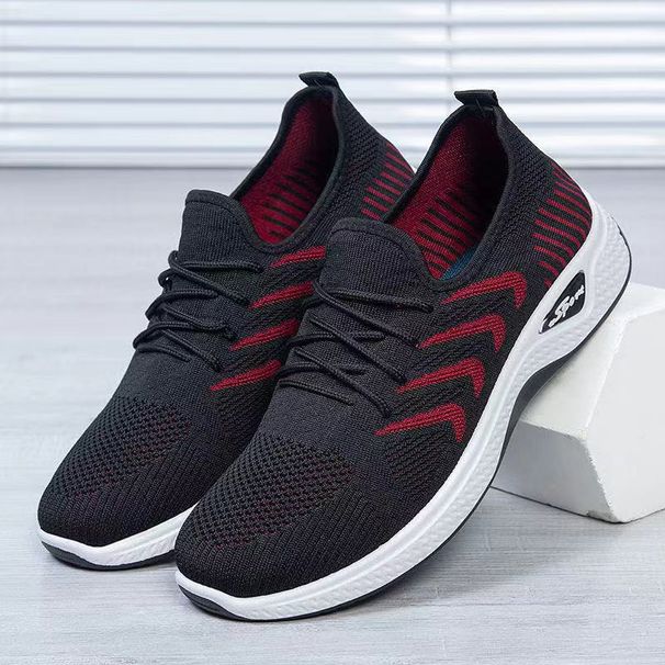 RenMou Men's Shoes For Spring, Autumn, Summer, Breathable, Casual Sports, Running, Trendy Coconut Shoes, Men's Sneakers Exclusive Supply_desvips.com