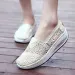 Women Toning Lace Breathable Swing Platforms Slip On Casual Shoes Female Slimming Wedge Sneakers_desvips.com
