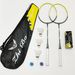 Badminton Double Shot Set For Adult Men And Women Super Light Outdoor Sports And Casual Badminton Racket_desvips.com