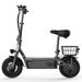IScooter F2 Electric Scooter 500W Motor 36V7.8AH Battery With Seat With Basket E-Scooter City Commuter Foldable Travel Scooter_desvips.com