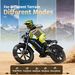 AONPO V20 Electric Dirt Bike, 52V 15Ah Removable Battery, Dual Hydraulic Suspension_desvips.com