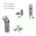Tiartisan Mini EDC Tools Portable Sealed Medicine Bottle Home Outdoor Box Waterproof Titanium Pill Container_desvips.com