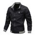 Men's Lightweight Autumn Shirt Vacation Daily Soft Pocket Spring & Fall Plain Fashion Classic Lapel Jacket_desvips.com