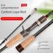 M Tuned Black Fishing Rod Casting Rod M Cross Carbon Cloth Fishing Rod Carbon Lure Rod Lure Rod_desvips.com