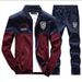 Men's Spring And Autumn Youth Sportswear Casual Couple Sportswear Plus Size Running Sportswear Set_desvips.com