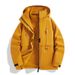 The Story Of The Rose 3-in-1 Women's Outdoor Windbreaker: Windproof, Waterproof & Cold-Resistant Hooded Jacket_desvips.com
