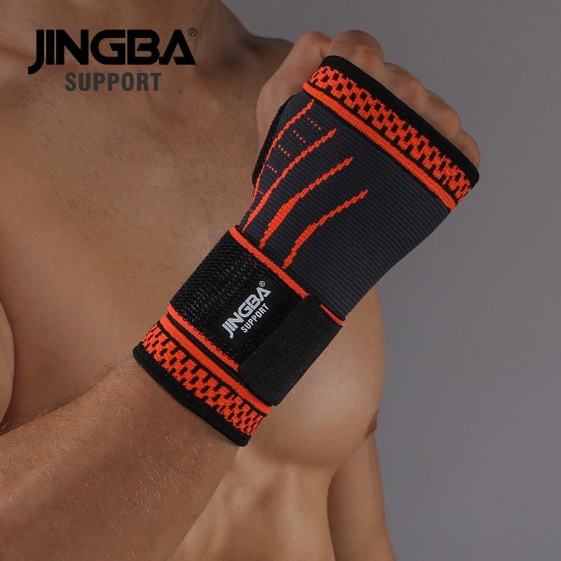 JINGBA Palm Guard Adult Outdoor Sports Fitness Protective Gear Weightlifting Pressure Wrist Warming Cycling Basketball Wholesale_desvips.com