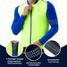 ROCKBROS Long-Sleeve Cycling Jersey Lightweight Fleece Bike Jersey Neon Green M-2XL_desvips.com