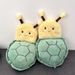 Best Friend Warm Cute Female Student Writing Riding Windproof Creative Turtle And Bee Fingerless Gloves_desvips.com