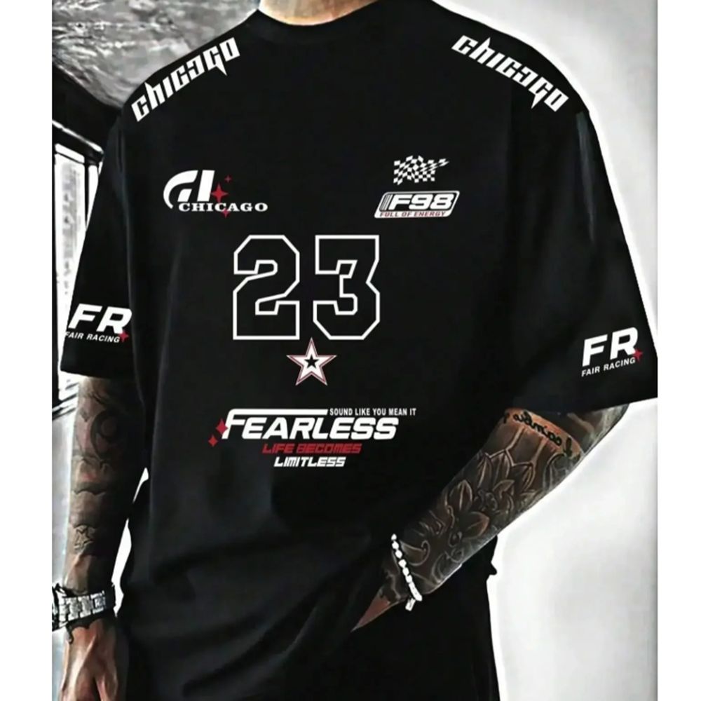 Summer Short Sleeve American Style Unisex Casual Sports Digital Patchwork Basketball Hip Hop Loose Quick-Dry T-Shirt_desvips.com