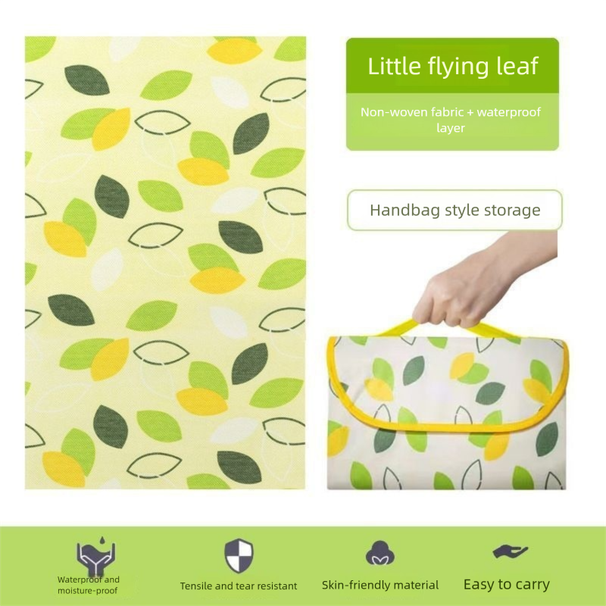 Picnic In Ins Princess Style, Moisture-proof Thickened Ground Mat, Portable Camping For Outdoor Trips, Beach Mat_desvips.com