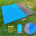 Outdoor Camping Waterproof Beach Mat Portable Foldable Polyester Pocket Picnic Mat Moisture Proof Mat_desvips.com
