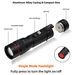 6 Pack Small Mini LED Flashlight, Single Mode Zoomable AA Battery With Pocket Clip, Portable Bulk EDC Flashlights For Gift, Emergency, Camping, Hiking_desvips.com