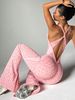 European And American New Leopard Print Cross Beautiful Back Seamless One-piece Yoga Clothes For Women's Fitness Sports And Leisure Wear_desvips.com