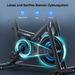 Wenoker Heimtrainer Fahrrad Mit App, Leises Ergometer Hometrainer Fahrrad Mit Magnetwiderstand,Bis 160KG_desvips.com