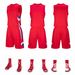 Cross-border Independent Website Basketball Uniform Set, Breathable Sweat-absorbent, Custom-printed Jerseys Companies_desvips.com