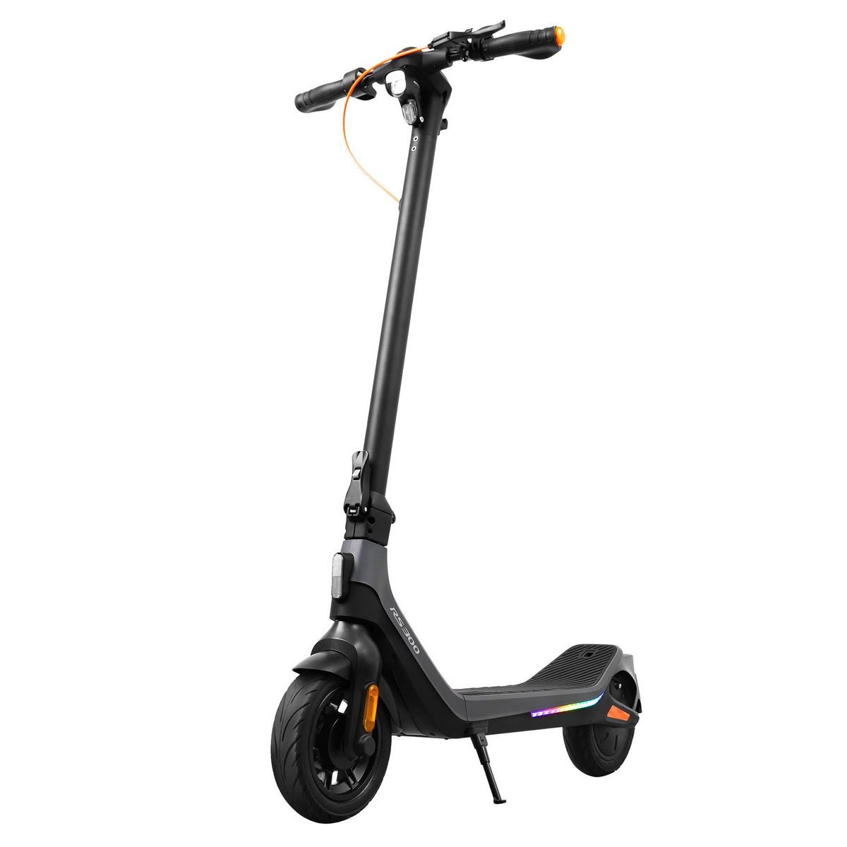 SUNNIGOO N6 Smart Electric Scooter - 500W Motor, Fingerprint Unlock, 50km Range, 10" Tires, Double Suspension, Dual Brakes, App Control_desvips.com