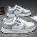 Zhuba Autumn Waterproof Non-Slip Casual Versatile White Student Sneakers Men's Lightweight Trendy Sports Shoes_desvips.com