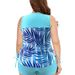Boxers Two-piece Swimsuit Trend Printed Beach Swimsuit Set_desvips.com