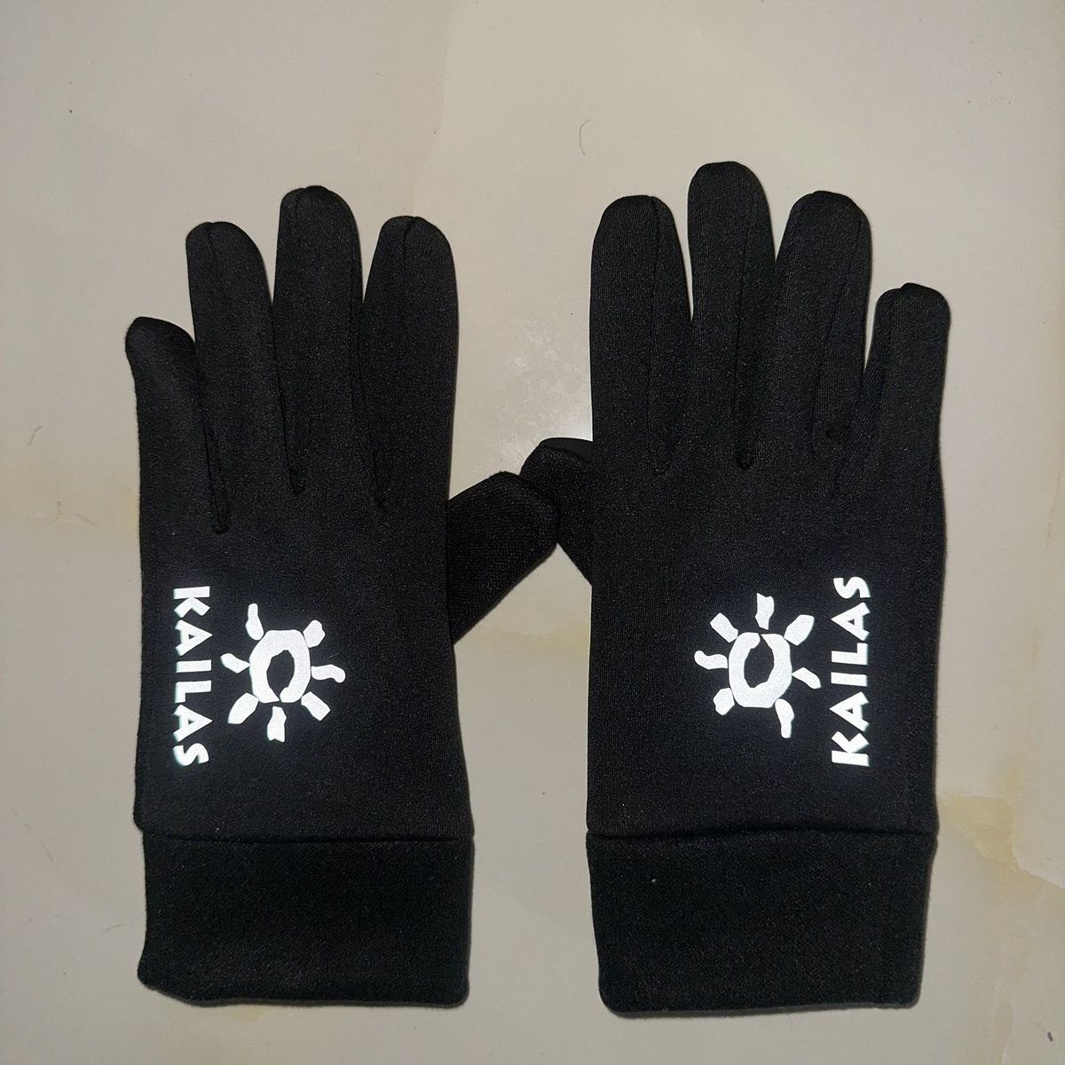 Reflective Logo Autumn Winter Outdoor Training Sports Running Gloves Cycling Football Climbing Skiing Fleece Touchscreen_desvips.com