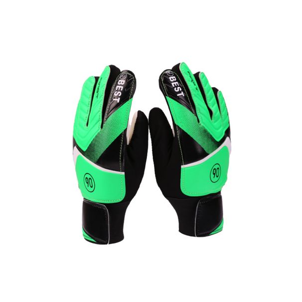 Children's Football Goalkeeper Gloves No. 5 No. 6 No. 7 Latex Non Slip Goalkeeper Gloves Wear Resistant Breathable Sports Gloves_desvips.com