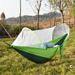Automatic Outdoor Anti Rollover Double Camping Artifact With Mosquito Net, Home Swing, Hammock, Nylon_desvips.com