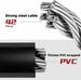 ROCKBROS bicycle lock cable lock combination lock+security cable steel MTB_desvips.com