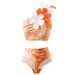 New Sexy One-piece Swimsuit Women Hot Spring Fashion One-shoulder Swimsuit Chiffon Split Beach Dress Set_desvips.com