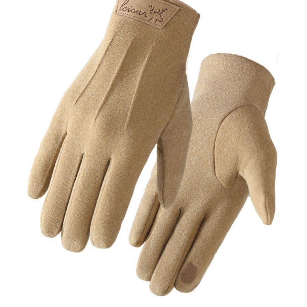 Arctic Men's Warm Cycling Outdoor Coldproof Windproof New 2025 Autumn Winter German Velvet Touchscreen Gloves_desvips.com