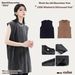 230g Pure Cotton Heavyweight Distressed Sleeveless T-shirt, Unisex, Washed, Drop-shoulder, Vintage Couple T-shirt, Loose Vest_desvips.com