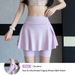 Plus-size Women's Culottes, Summer Outerwear, Three-quarter Length Shark Fin Shorts, Anti-exposure, Outdoor Cycling, Yoga Shorts_desvips.com