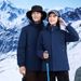 New National Standard GB/T 32614-2023 Men's And Women's YKK Zipper Goose Down Liner Detachable Two-Piece Jacket_desvips.com