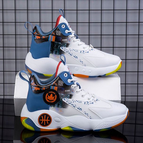 NIOHE Men's Shoes Street Culture Cushioning Non-Slip Sports Shoe Man Gym Training Athletic Basketball_desvips.com