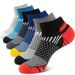 Unisex Sports Running Basketball Outdoor Men's Breathable Wicks Boat Socks_desvips.com