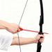 YUOUY 40-pound Longbow Recurve Bow Set_desvips.com