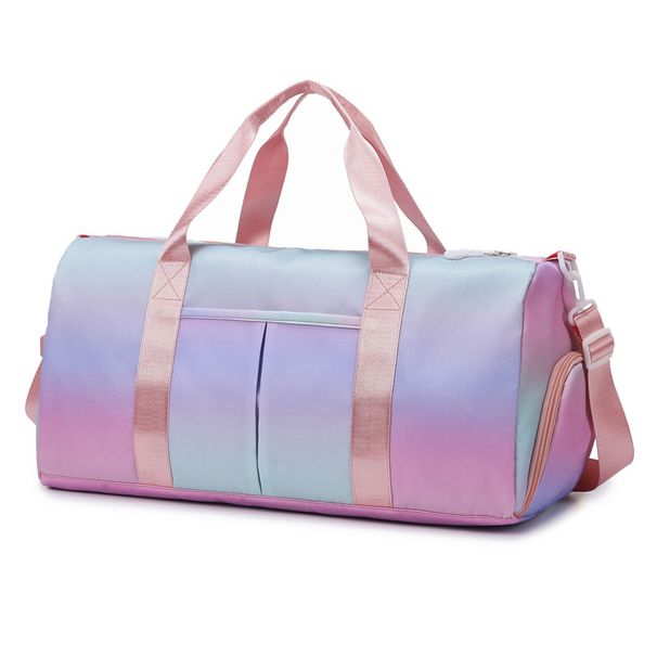 Short Distance Travel Bag, Women's Dry Wet Separation Exercise And Fitness Bag, Business Travel Luggage Bag_desvips.com