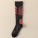 Winter Wool Professional Ski For Women, Thickened Terry High Tube Warm Compression Socks, Outdoor Sports Long Socks_desvips.com