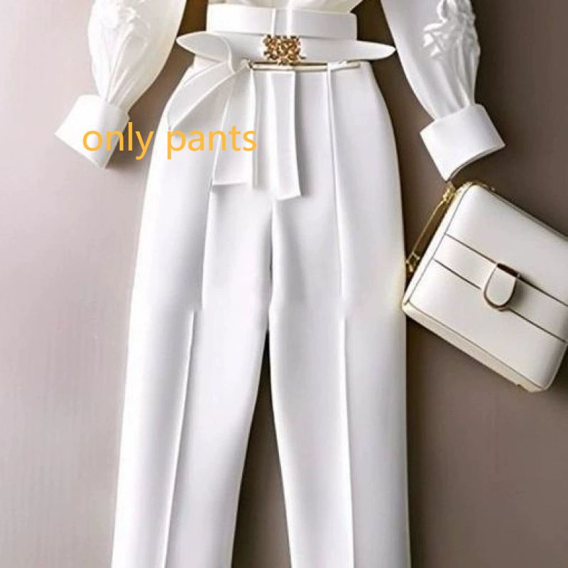 women's clothing work clothes white suit suits for women spring and autumn temperament formal ocns high end feeling_desvips.com
