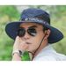 Men's Fishing Protection Summer UV Protection, Agricultural Hiking Sun Hat, Wide Brim Fisherman's Hat_desvips.com