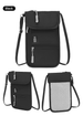 Cross-border RFID Passport Bag Multifunctional Portable Passport Holder Card Bag Storage Document Bag Crossbody Bag_desvips.com